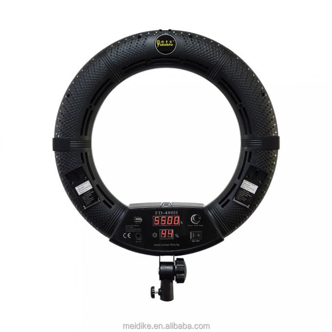 Φωτογραφία FD-480II selfie δαχτυλίδι γεμίστε φως vlogging βίντεο ringlight youtube σύνολο με καθρέφτη 1